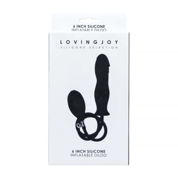 Loving Joy - 6 Inch Silicone Inflatable Dildo (dildos & Dongs)
