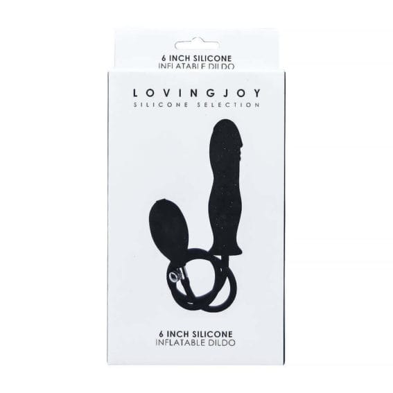 Loving Joy - 6 Inch Silicone Inflatable Dildo (dildos & Dongs)
