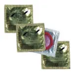 Glyde Vegan Condoms - Ultra Maxi Red Vegan Condoms 100 Bulk Pack (essentials)