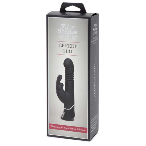Fifty Shades Of Grey ‘greedy Girl’ Thrusting G-spot Rabbit Vibrator (rechargeable)