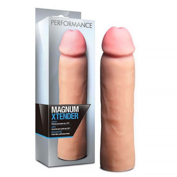 Blush – Performance Magnum Realistic Girthy Penis Extender (sleeves & Rings)