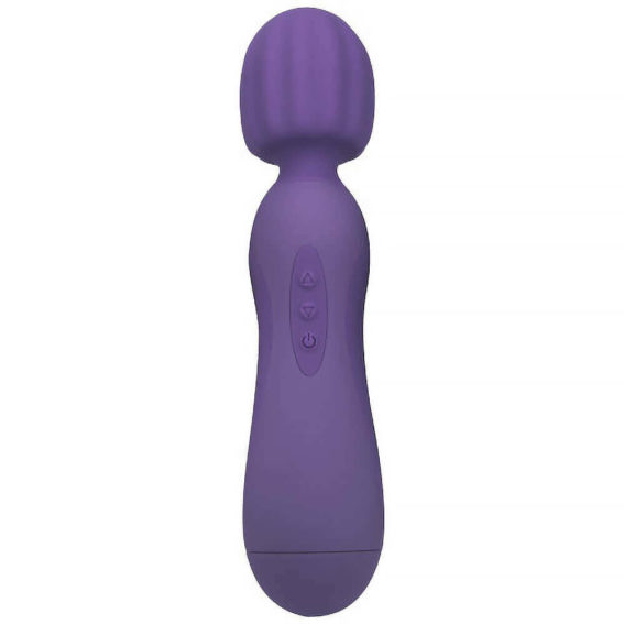 Loving Joy - 10 Function Magic Wand Vibrator Purple (couples - Playtime)