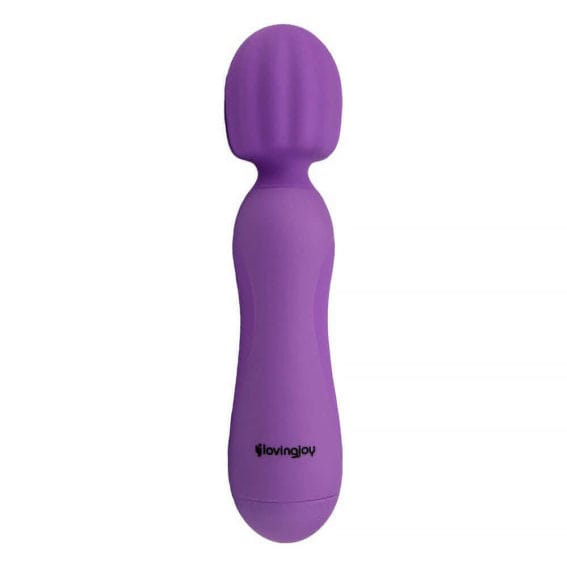 Loving Joy - 10 Function Magic Wand Vibrator Purple (couples - Playtime)