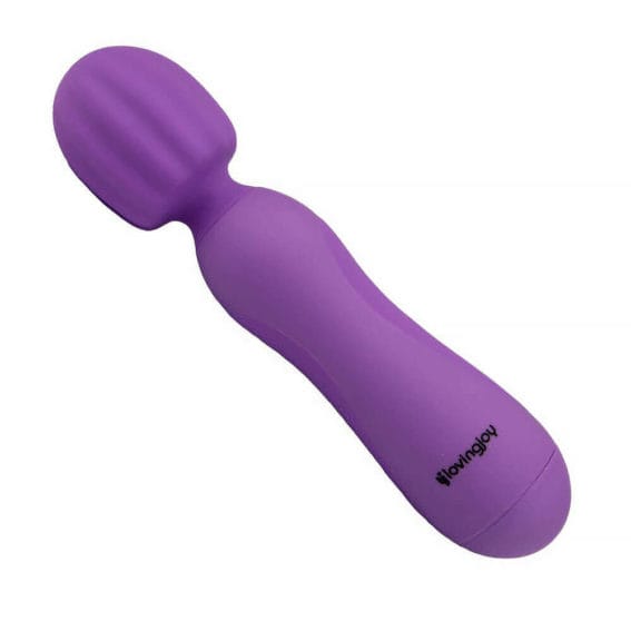 Loving Joy - 10 Function Magic Wand Vibrator Purple (couples - Playtime)