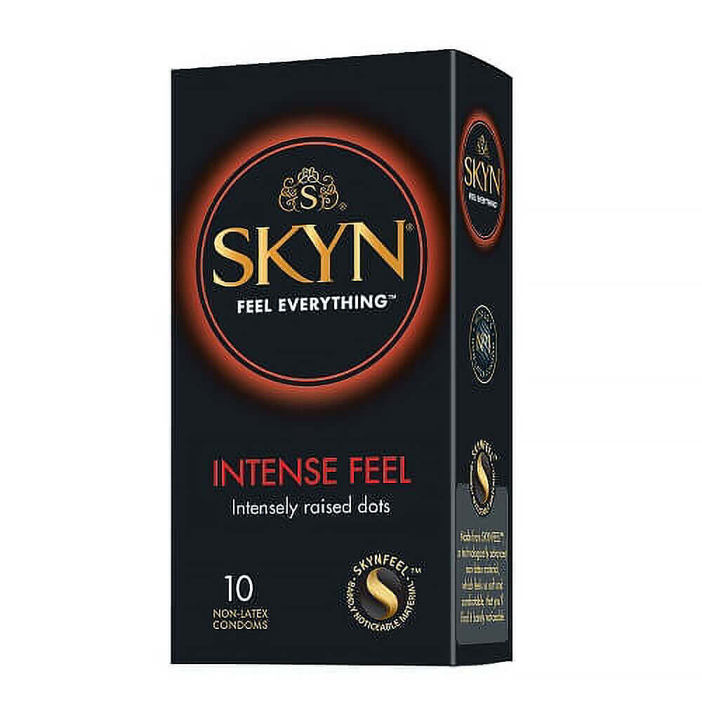 Mates Skyn Intense Feel Non Latex Condoms 10 Pack Essentials Condoms Excitauk 