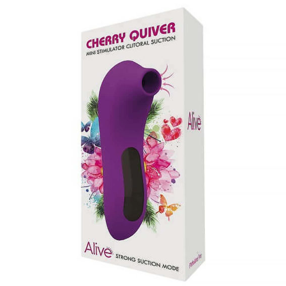 Alive – Cherry Quiver Suction Vibrator (vibrators – Fun Vibrators)