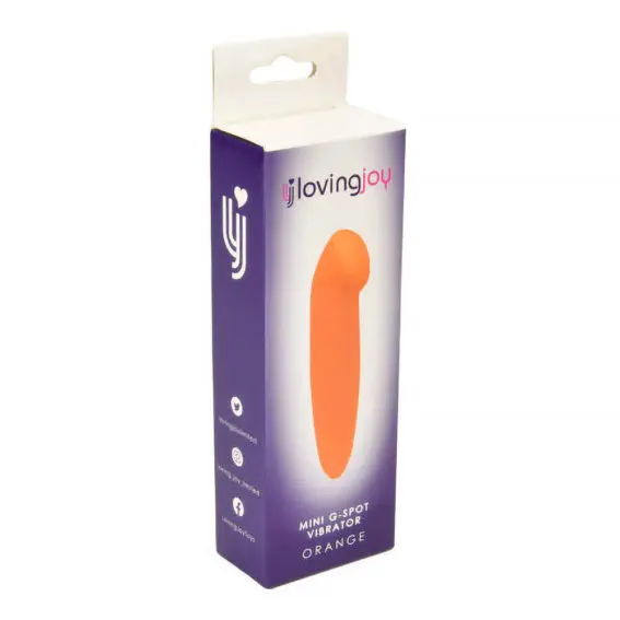 Loving Joy – Mini G-spot Vibrator Orange (vibrators – Bullets And Eggs)