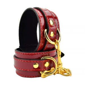 Bound To Please - Red Wrist Cuffs (bondage - Restraints)