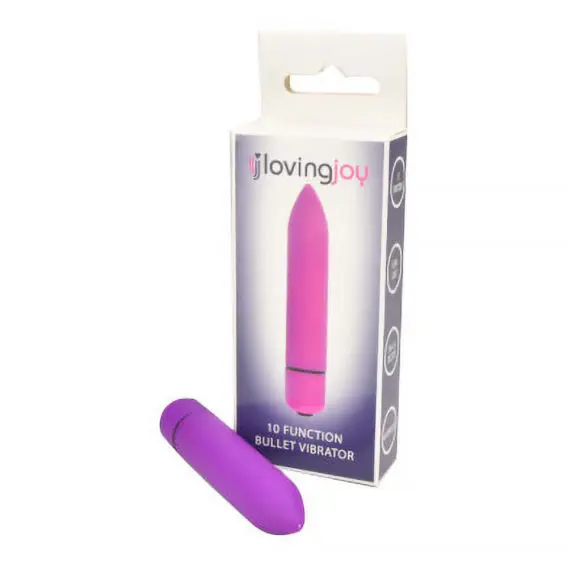Loving Joy - 10 Function Purple Bullet Vibrator (vibrators - Bullets And Eggs)