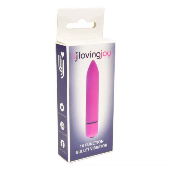 Loving Joy - 10 Function Purple Bullet Vibrator (vibrators - Bullets And Eggs)