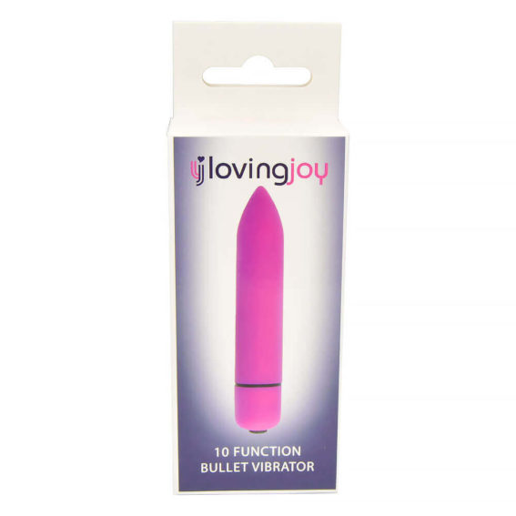 Loving Joy – 10 Function Purple Bullet Vibrator (vibrators – Bullets And Eggs)