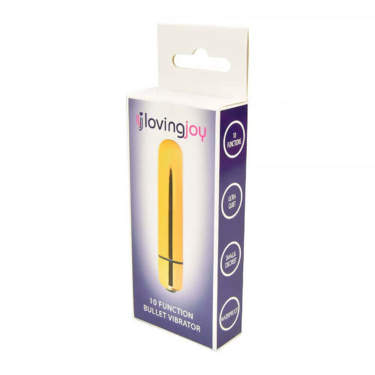 Loving Joy - 10 Function Gold Bullet Vibrator (vibrators - Bullets And Eggs)