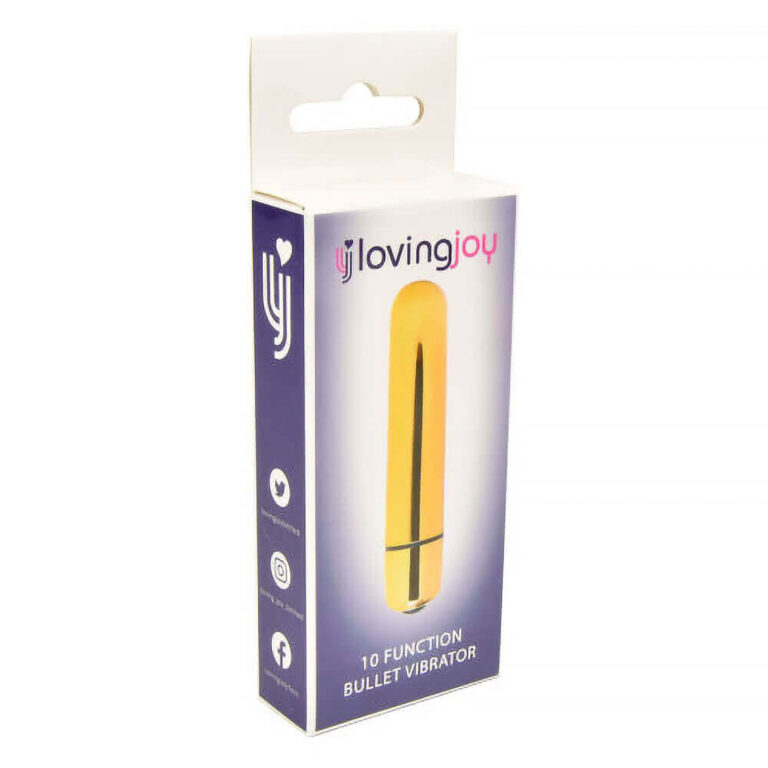 Loving Joy - 10 Function Gold Bullet Vibrator (vibrators - Bullets And Eggs)