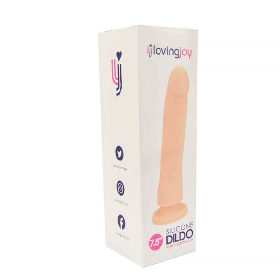 Loving Joy - Realistic Silicone 7.5 Inch Strap - On Dildo (dildos & Dongs)