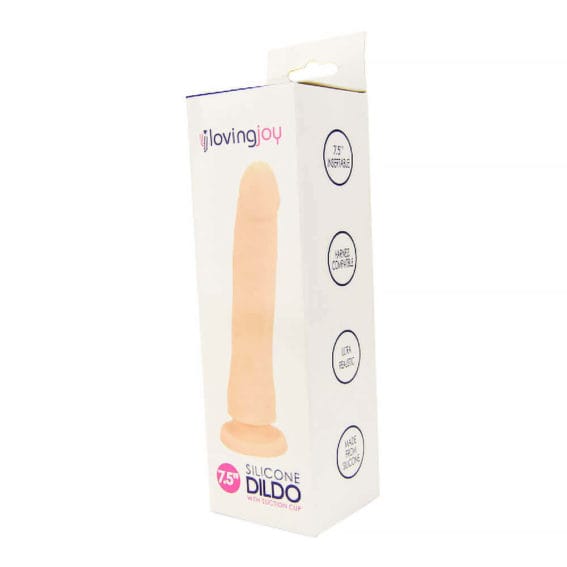 Loving Joy – Realistic Silicone 7.5 Inch Strap – On Dildo (dildos & Dongs) Loving Joy - Realistic Silicone 7.5 Inch Strap - On Dildo (dildos & Dongs)