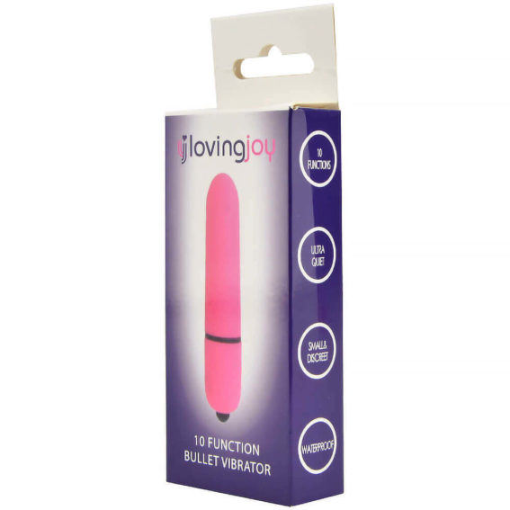 Loving Joy - 10 Function Pink Bullet Vibrator (vibrators - Bullets And Eggs)