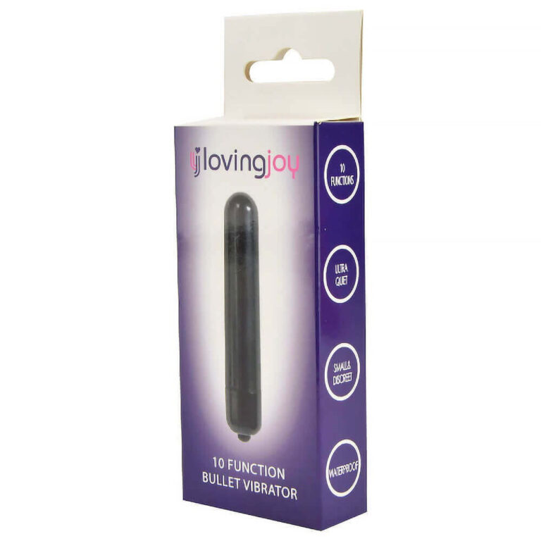 Loving Joy - 10 Function Obsidian Bullet Vibrator (vibrators - Bullets And Eggs)