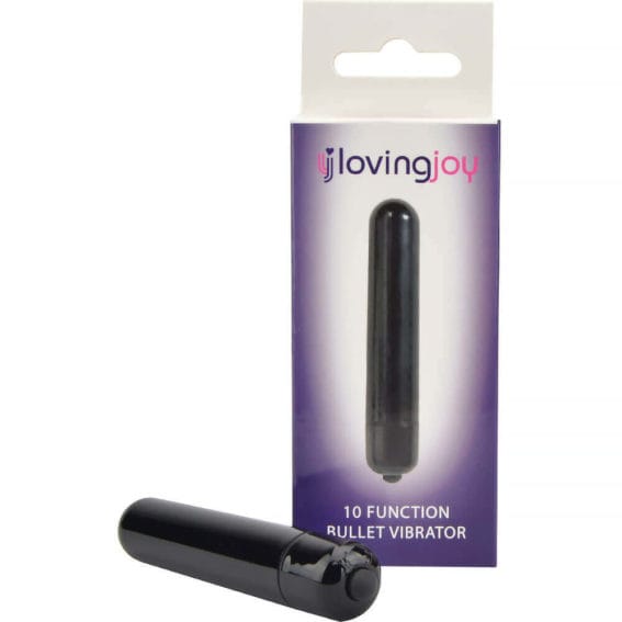 Loving Joy - 10 Function Obsidian Bullet Vibrator (vibrators - Bullets And Eggs)