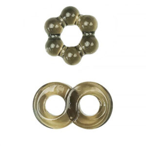 Joy Rings - Stamina Cock Ring Set (2 Pack) (toys For Him - Sleeves & Rings)