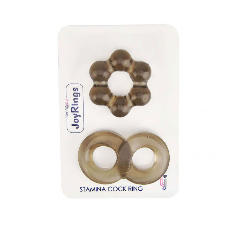 Joy Rings - Stamina Cock Ring Set (2 Pack) (toys For Him - Sleeves & Rings)