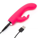 Happy Rabbit – 6 Inch Mini Rechargeable Rabbit Vibrator (pink)