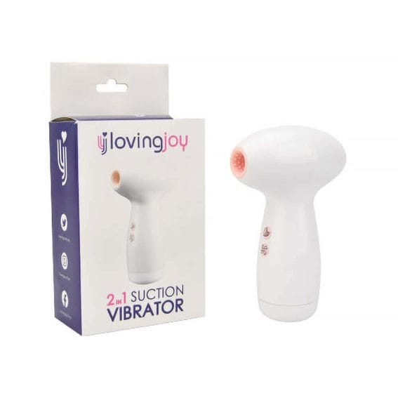 Loving Joy - 2 In 1 Suction Vibrator (vibrators - Fun Vibrators)