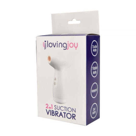 Loving Joy - 2 In 1 Suction Vibrator (vibrators - Fun Vibrators)