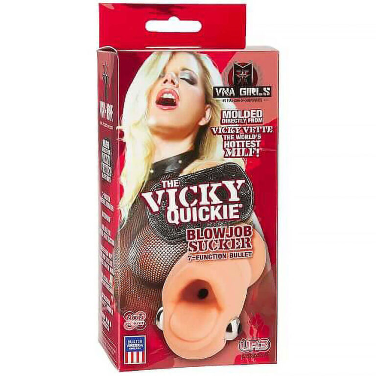 Doc Johnson - Vicky Vette Deep Throat Sucker Vibrating Mastubator (toys For Him)