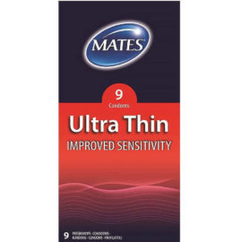 Mates – Ultra Thin Condoms 9 Pack (essentials – Condoms)