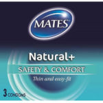 Mates – Natural Condoms 3 Pack (essentials – Condoms)