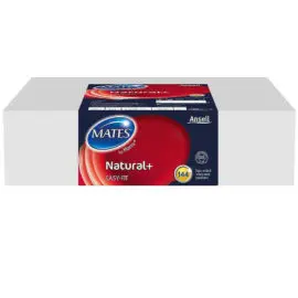 Mates – Natural+ Condoms 144 Clinic Pack (essentials – Condoms)