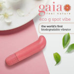 Blush – 3 Inch Gaia Biodegradable Eco G-spot Vibrator (coral Pink)