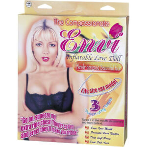 Satisfaction - Envi Live Size Inflatable Pac Love Doll 3 Holes (flesh)