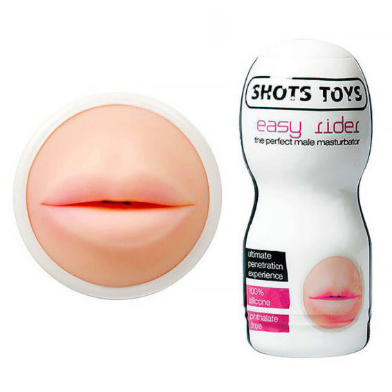 Shots Toys – Easy Rider Mouth Masturbator (toys For Him – Masturbators)