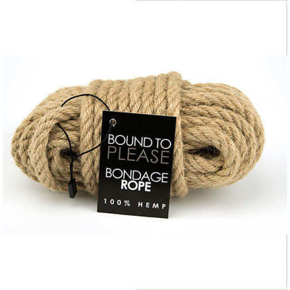 Bound To Please – Bondage Rope Hemp (bondage – Restraints)
