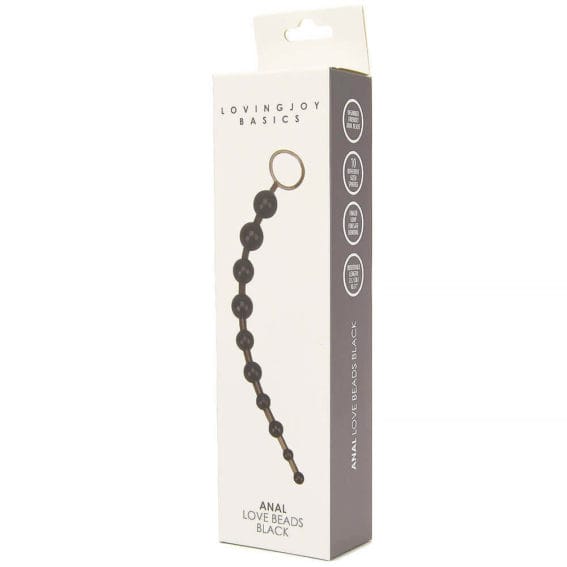Loving Joy - Anal Love Beads Black (anal Toys - Anal Beads)