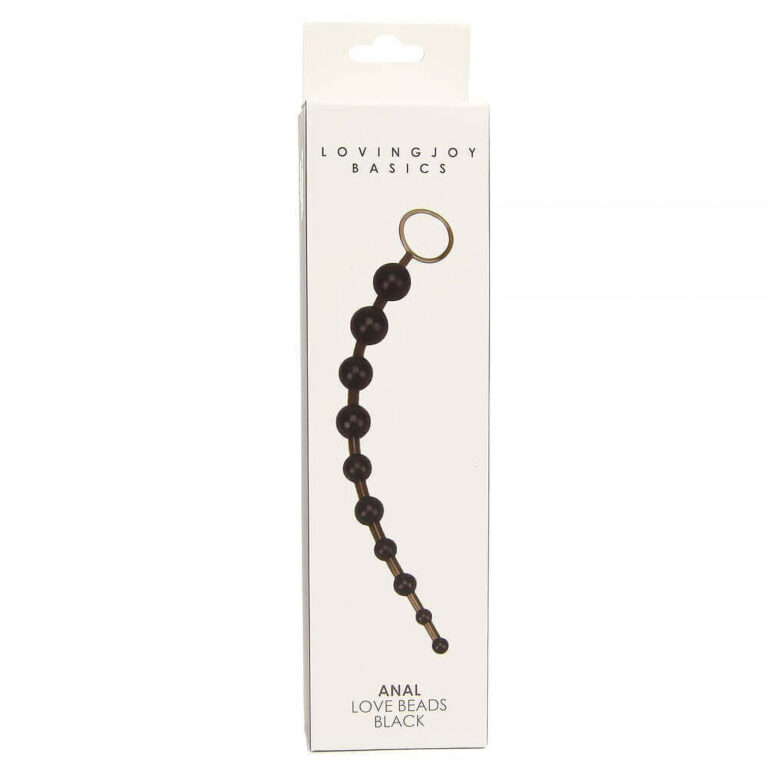 Loving Joy - Anal Love Beads Black (anal Toys - Anal Beads)