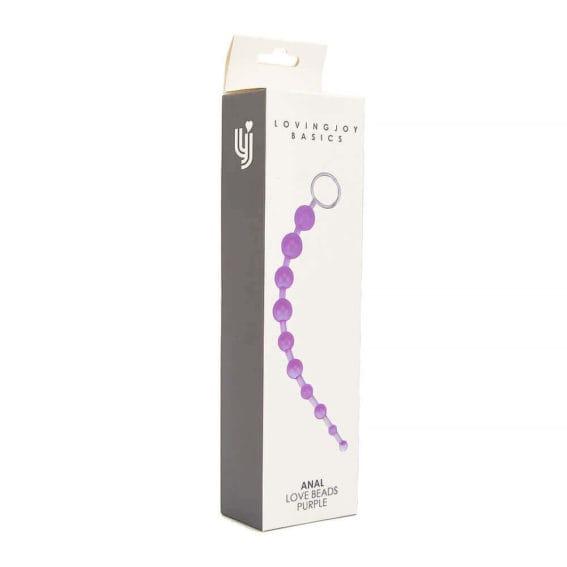 Loving Joy - Anal Love Beads Purple (anal Toys - Anal Beads)