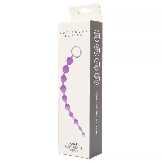 Loving Joy - Anal Love Beads Purple (anal Toys - Anal Beads)