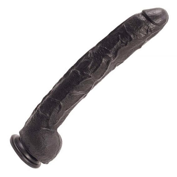 Doc Johnson - Dick Rambone Xxl 16.5 Inch Dildo And Suction Cup (black)
