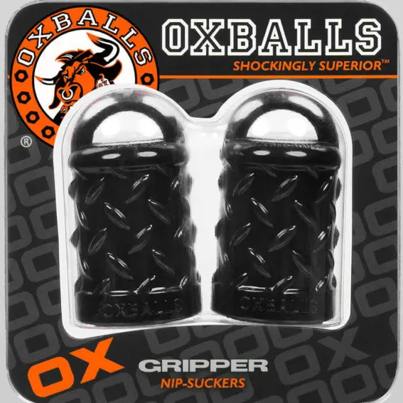 Oxballs – Gripper Nip-suckers (black)