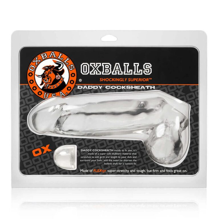 Oxballs - Daddy Adjustable Cock & Ball Sheath (clear)