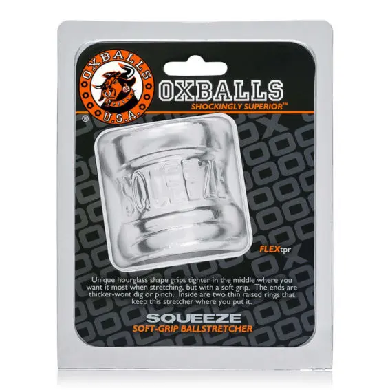 Oxballs - Squeeze Soft-grip Ballstretcher (clear)