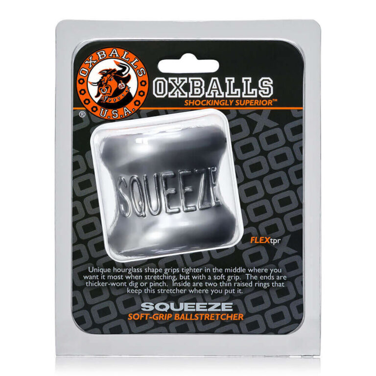 Oxballs - Squeeze Soft-grip Ballstretcher (silver)