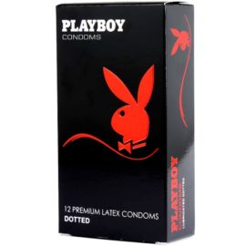 Playboy Premium Condoms – Dotted Condom (12-pack)