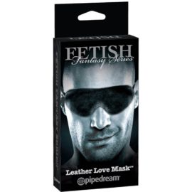 Fetish Fantasy – Leather Love Mask (black)