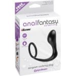 Anal Fantasy – Ass-gasm Cockring Plug (black) (3.25-inch) Anal Fantasy - Ass-gasm Cockring Plug (black) (3.25-inch)