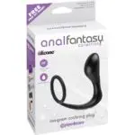 Anal Fantasy - Ass-gasm Cockring Plug (black) (3.25-inch)