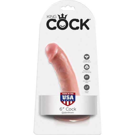 King Cock – 6-inch Ultimate Likeness (flesh)