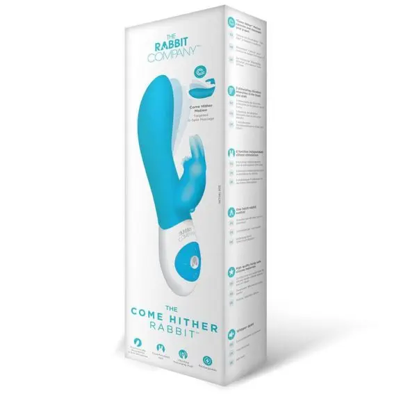 The Rabbit Company - The Come Hither Rabbit Vibrator (blue)
